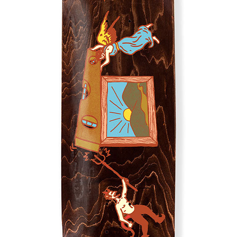 Pass-Port Josh Pall Angel vs Devil Skateboard Deck 8.125 Pass-Port Josh Pall Angel vs Devil Skateboard Deck 8.125