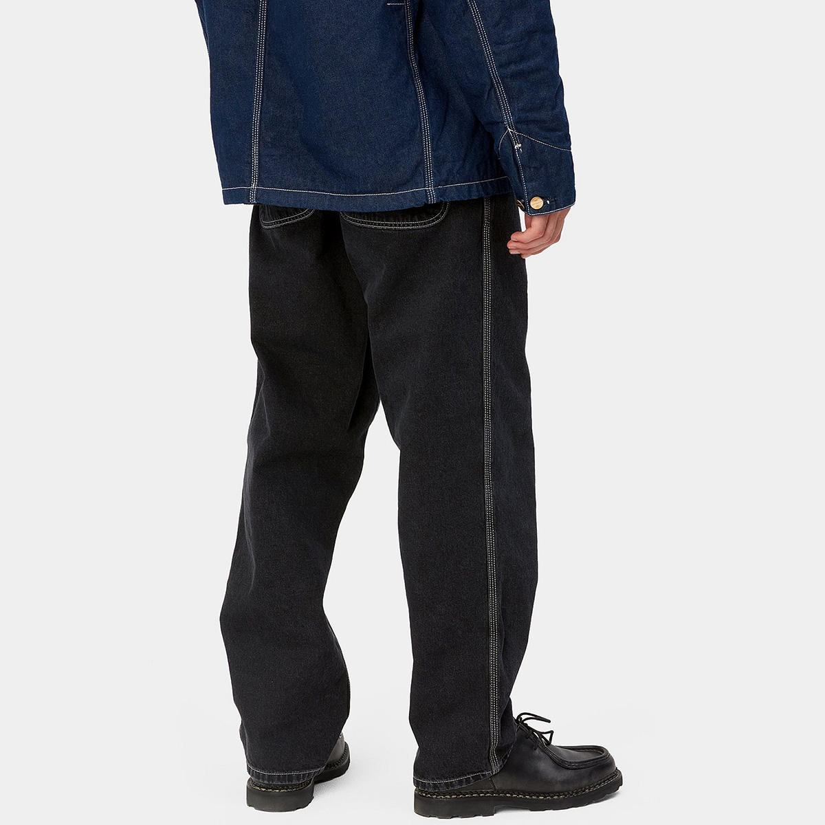 Carhartt WIP Simple Pant Black Stone Washed Carhartt WIP Simple Pant Black Stone Washed