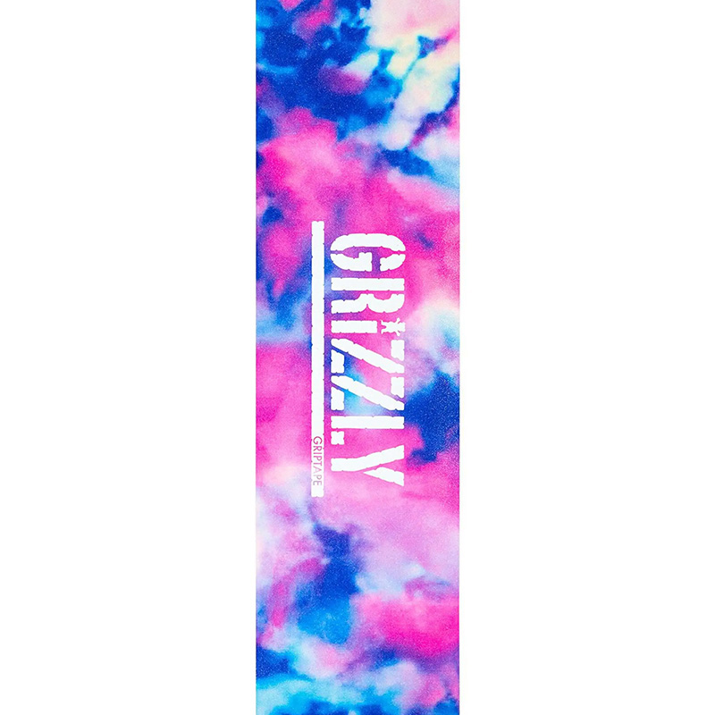 Grizzly Dye Tryin Griptape Sheet Blue/Pink Grizzly Dye Tryin Griptape Sheet Blue/Pink