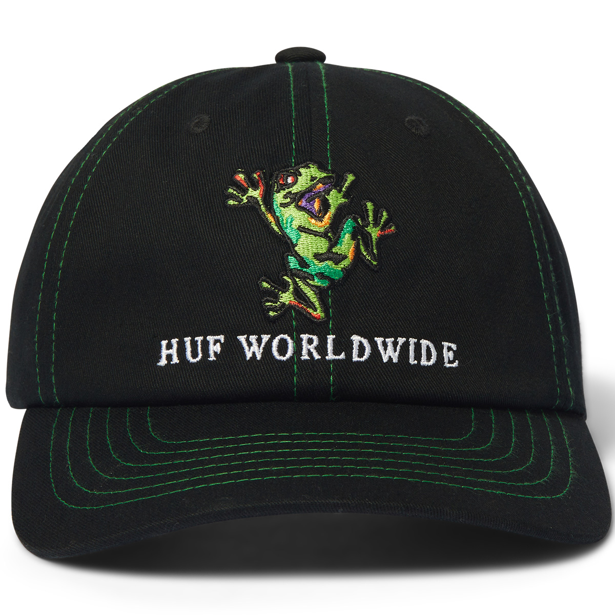 HUF Stuck On You 6 Panel CV Cap Black