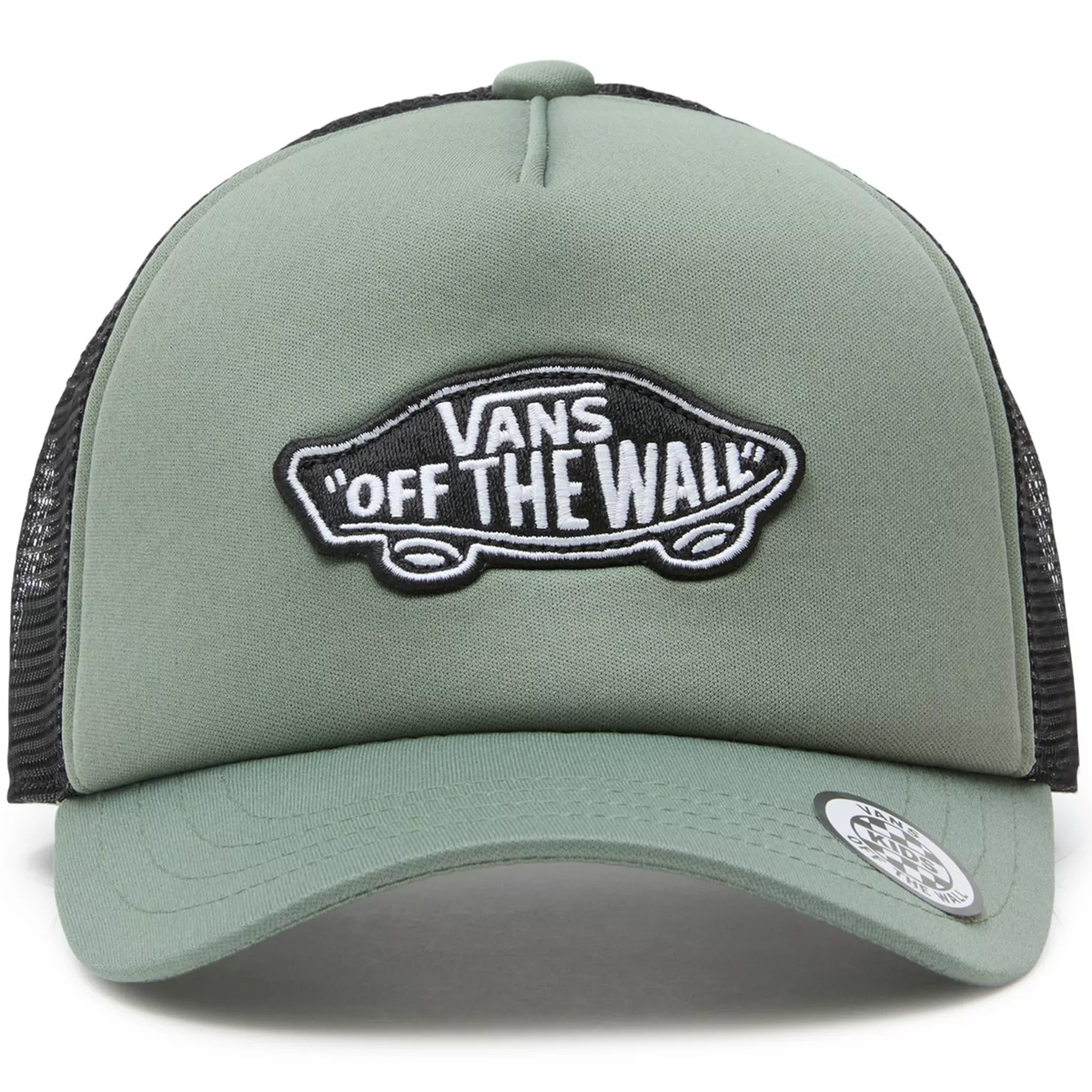 Vans Kids Classic Patch Curved Bill Trucker Hat Iceberg Green