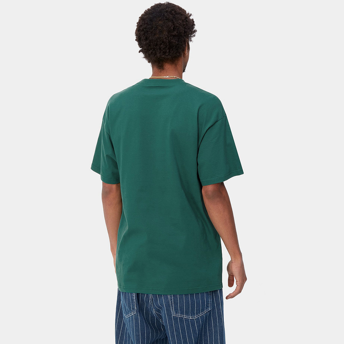 Carhartt WIP Cat Sticker T-Shirt Chervil