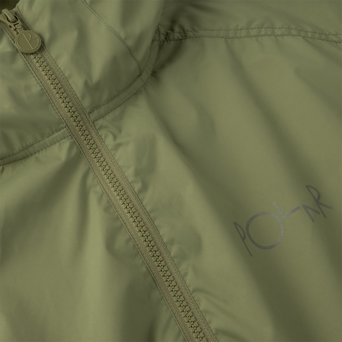 Polar Packable Anorak Jacket Dirty Green Polar Packable Anorak Jacket Dirty Green