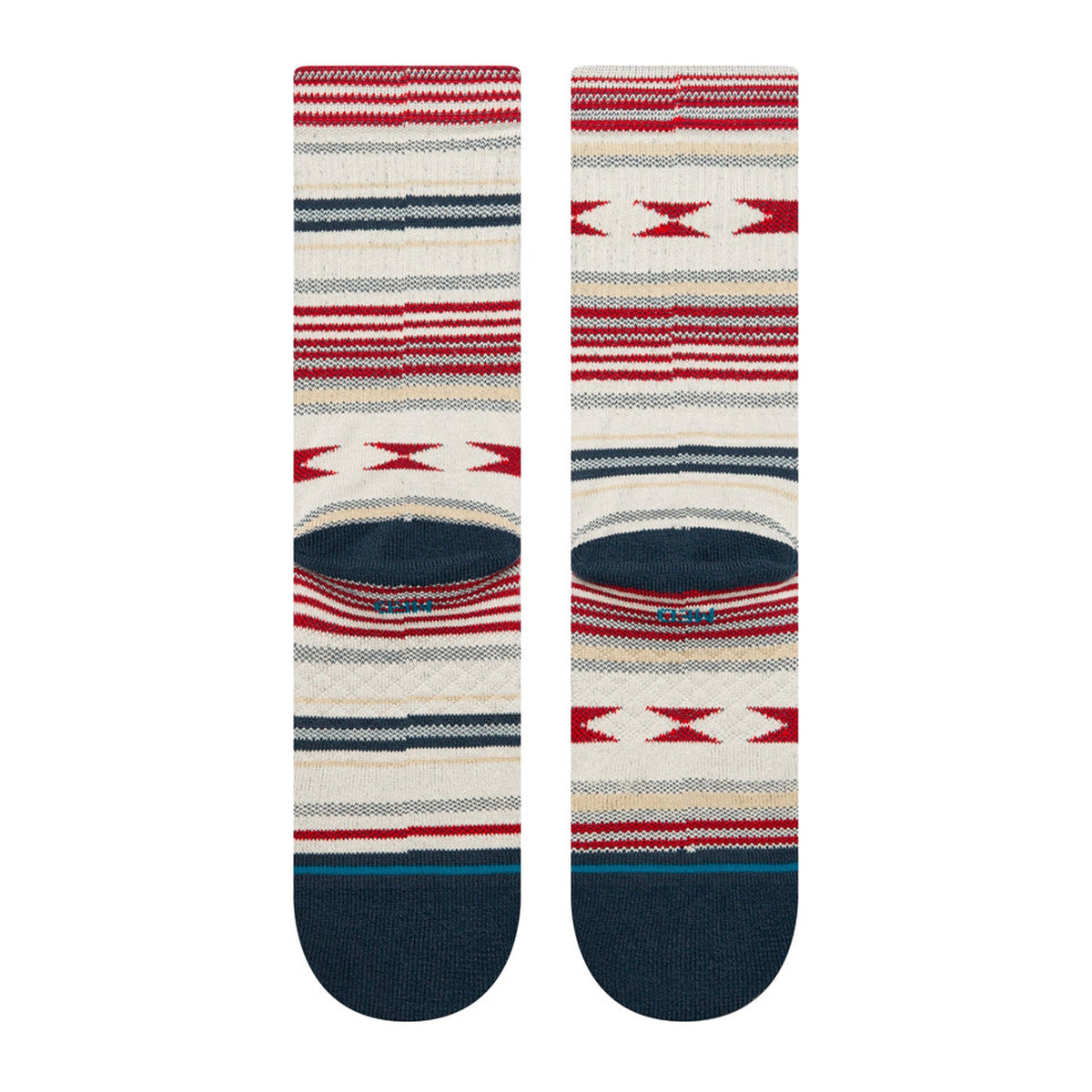 Stance Vista Cruz Crew Socks Vintage White