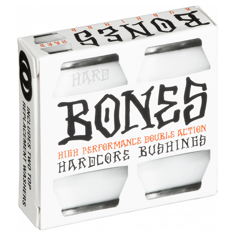 Bones Hardcore Bushings Hard 96A White -2 truck set-