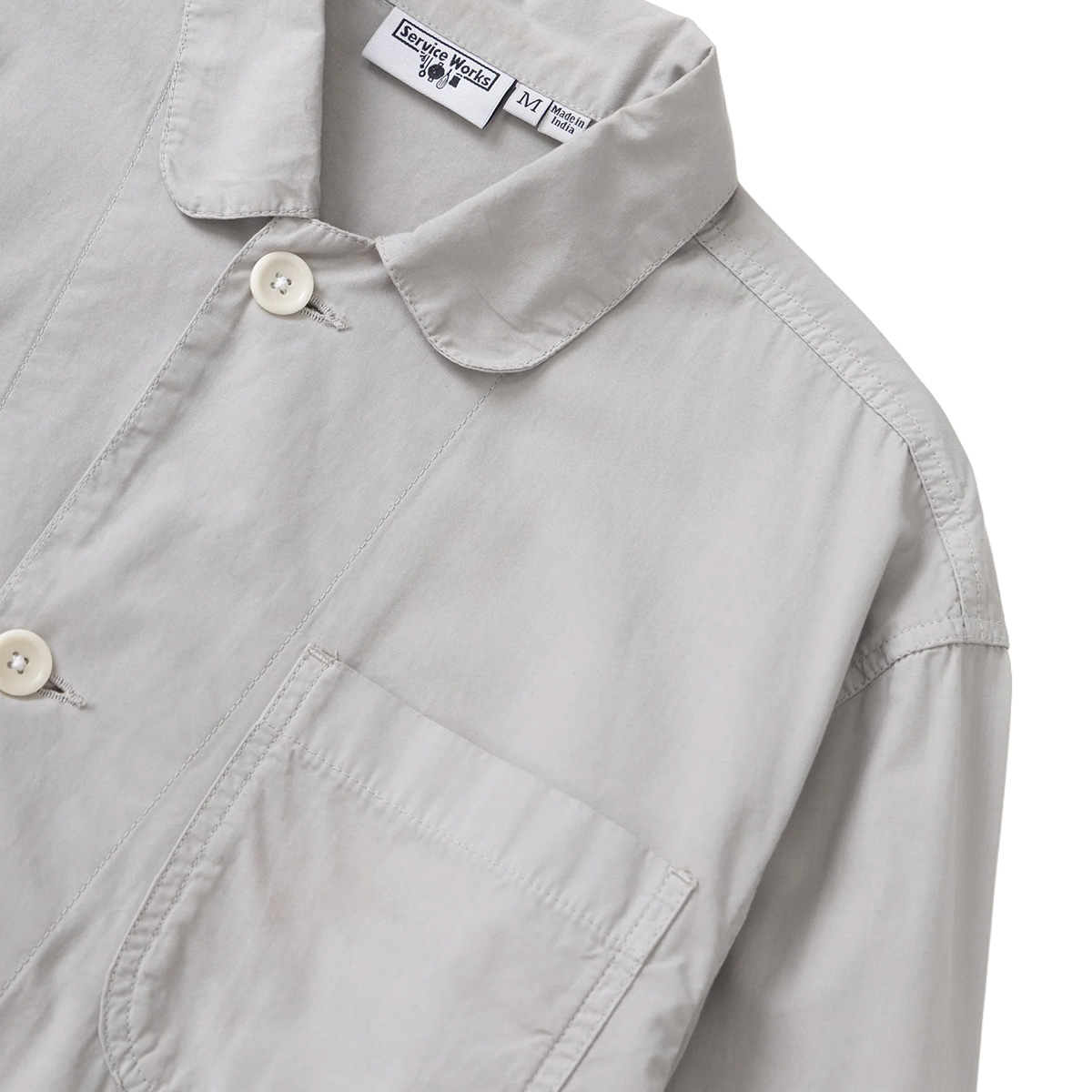 Service Works Easy Chef Shirt Silver