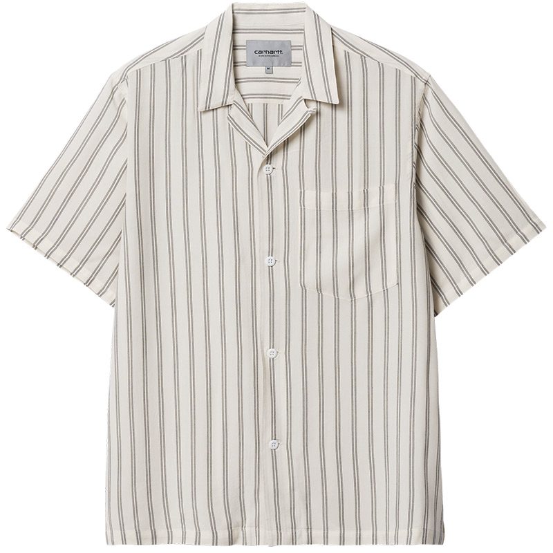 Carhartt WIP Reyes Stripe Shirt Wax/Black Carhartt WIP Reyes Stripe Shirt Wax/Black