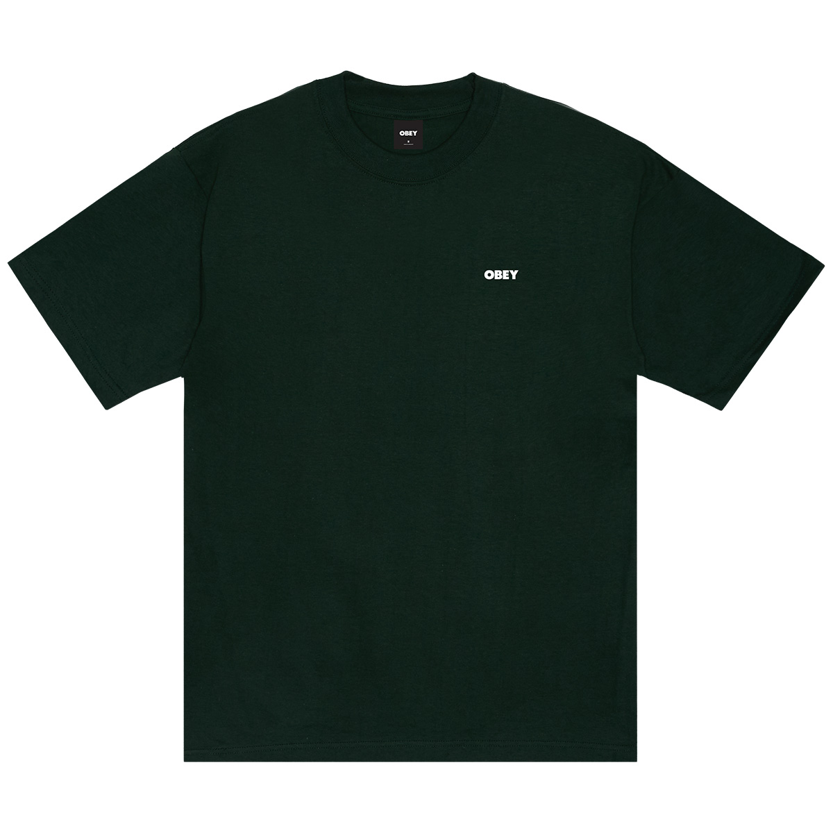 Obey Quarter Eye Icon T-Shirt Forest Green