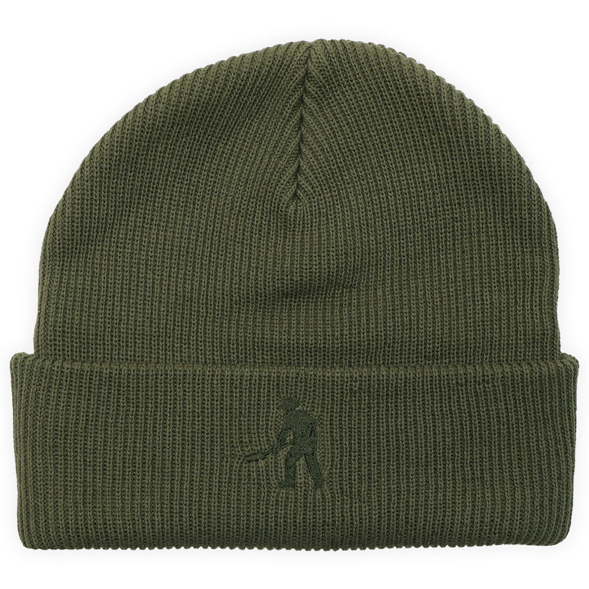 Pass Port Solid Cotton Beanie Dark Military Pass Port Solid Cotton Beanie Dark Military