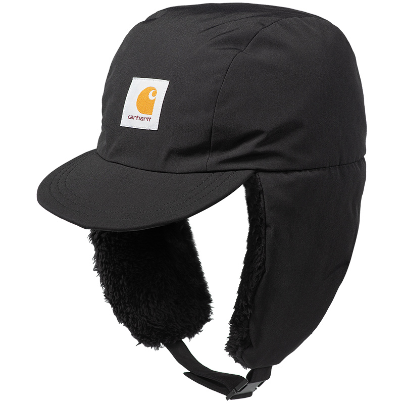 Carhartt WIP Alberta Cap Black Carhartt WIP Alberta Cap Black
