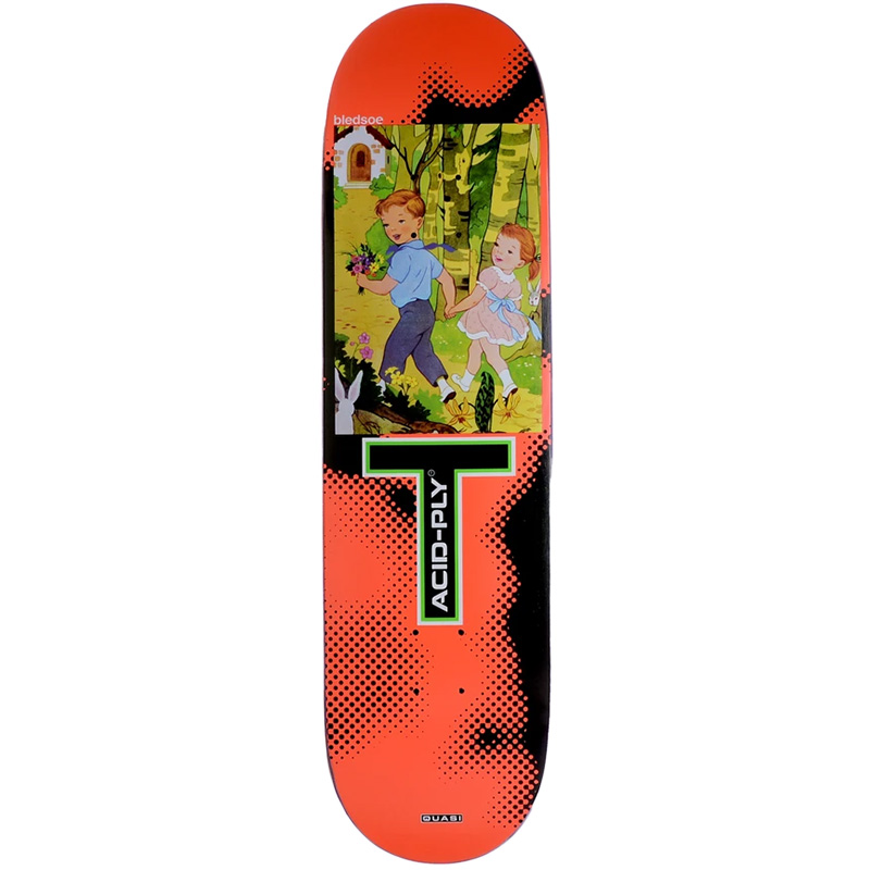 Quasi Bledsoe Moonwalk Skateboard Deck 8.375 X 32.25