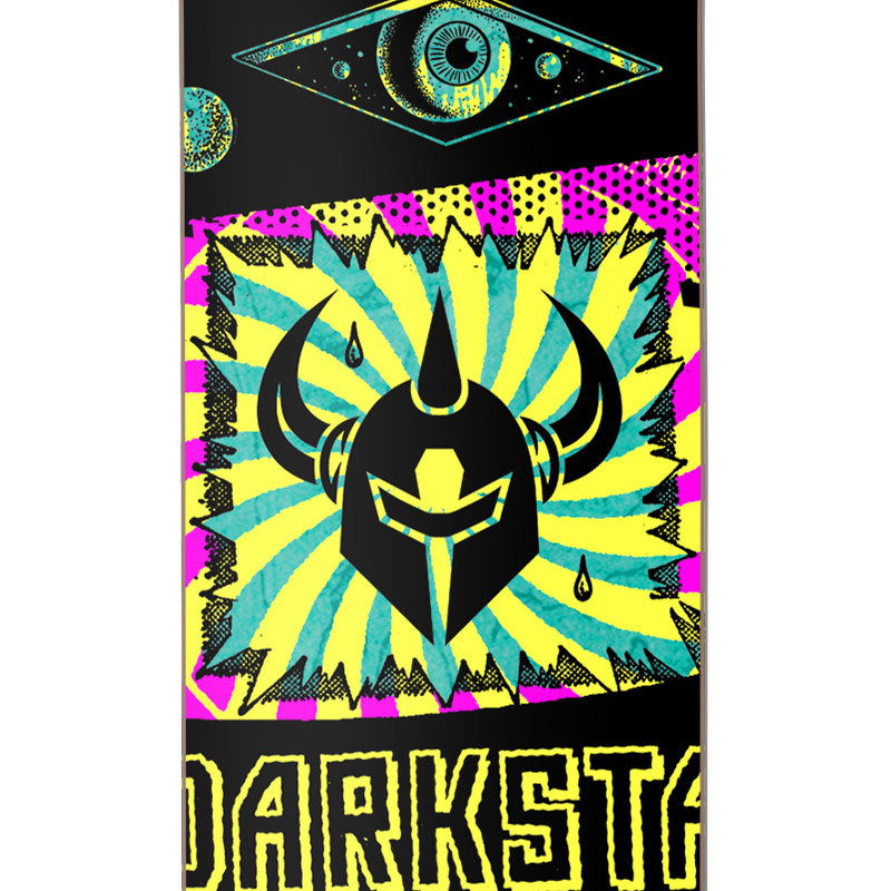 Darkstar Collapse HYB Skateboard Deck Yellow 8.0 Darkstar Collapse HYB Skateboard Deck Yellow 8.0