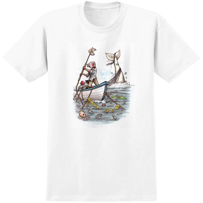 Anti Hero Plastics T-Shirt White Anti Hero Plastics T-Shirt White
