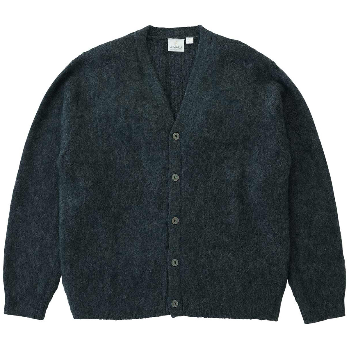 Gramicci Mohair Cardigan Charcoal Gramicci Mohair Cardigan Charcoal