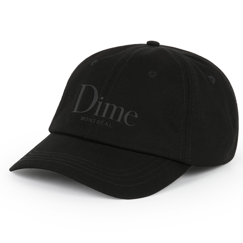 Dime Classic Silicone Logo Cap Black Dime Classic Silicone Logo Cap Black