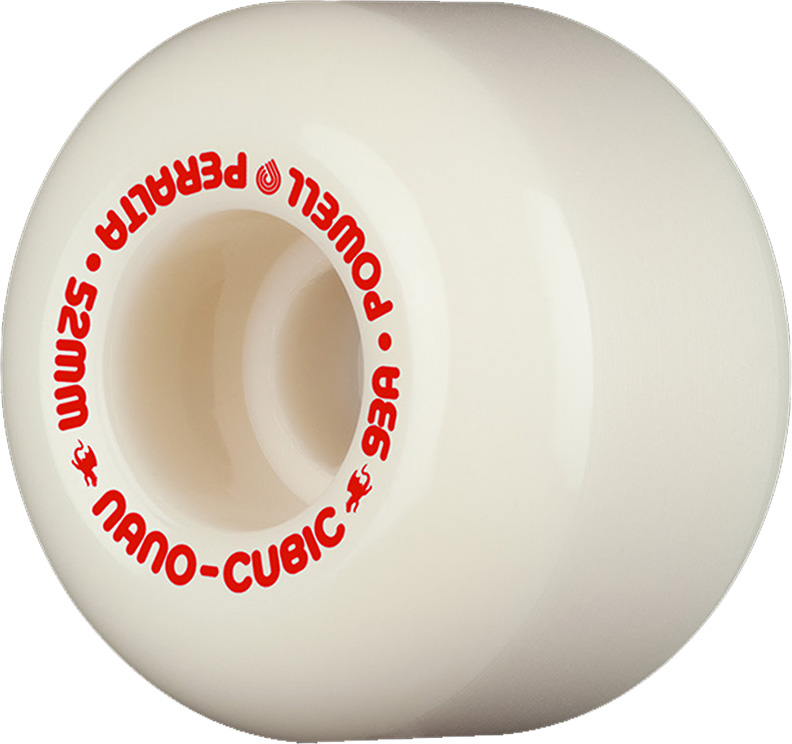 Powell Peralta Dragon Formula Nano Cubic Wheels Off White "36" 93A 52mm