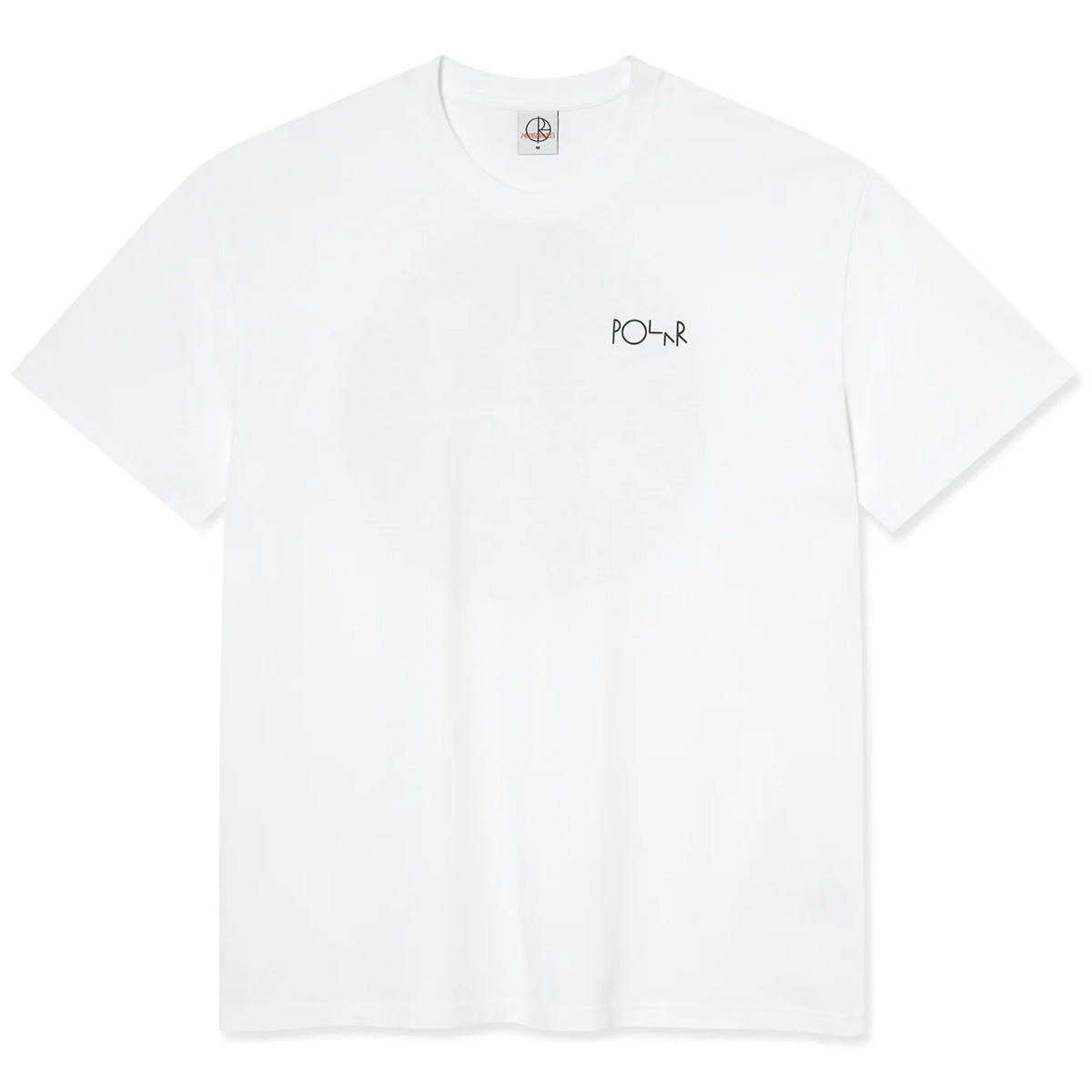 Polar Fill Logo Burnside 2084 T-Shirt White Polar Fill Logo Burnside 2084 T-Shirt White