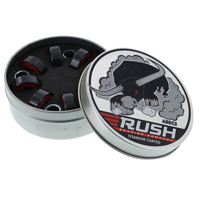 Rush Abec 5 Bearings Tins (spacers included)