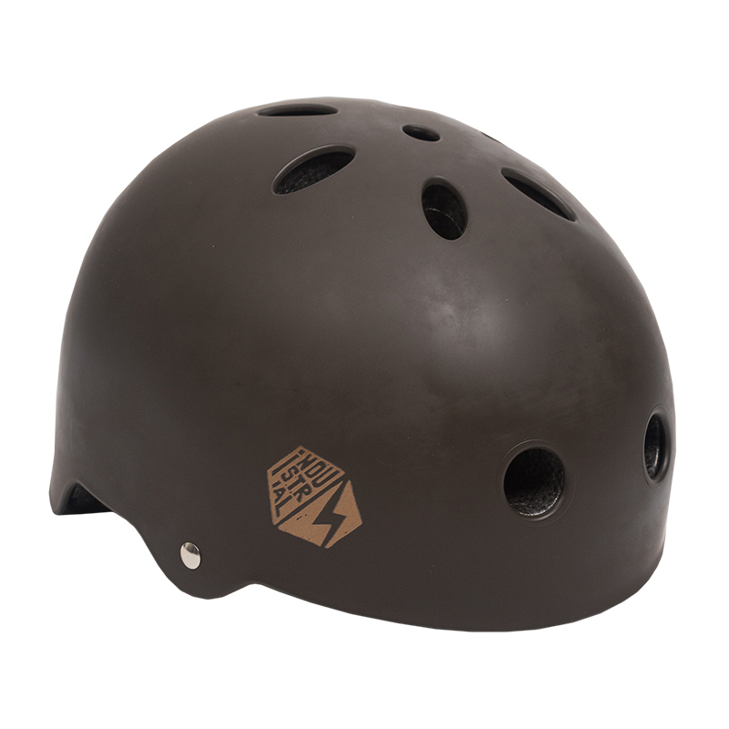 Industrial Certified Helmet Chocolate Brown/Gold