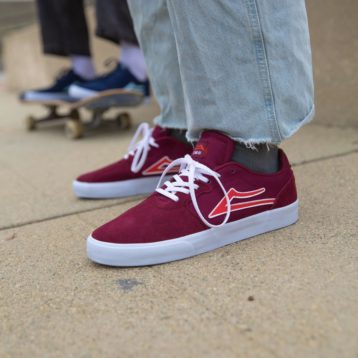 Lakai Cardiff Burgundy Suede Lakai Cardiff Burgundy Suede