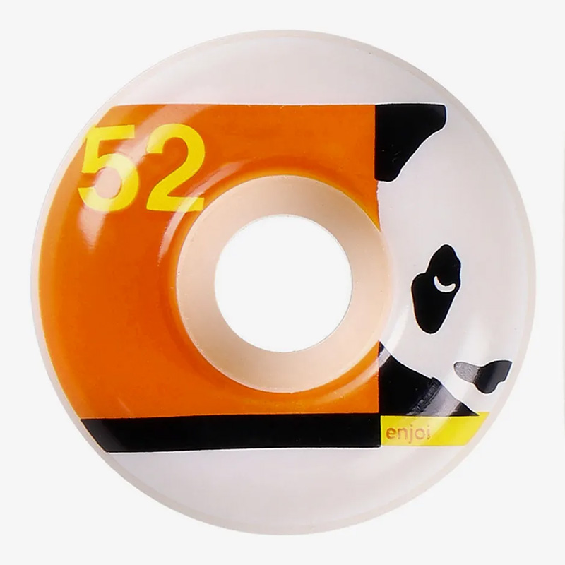 Enjoi Box Panda Wheels Orange 52mm