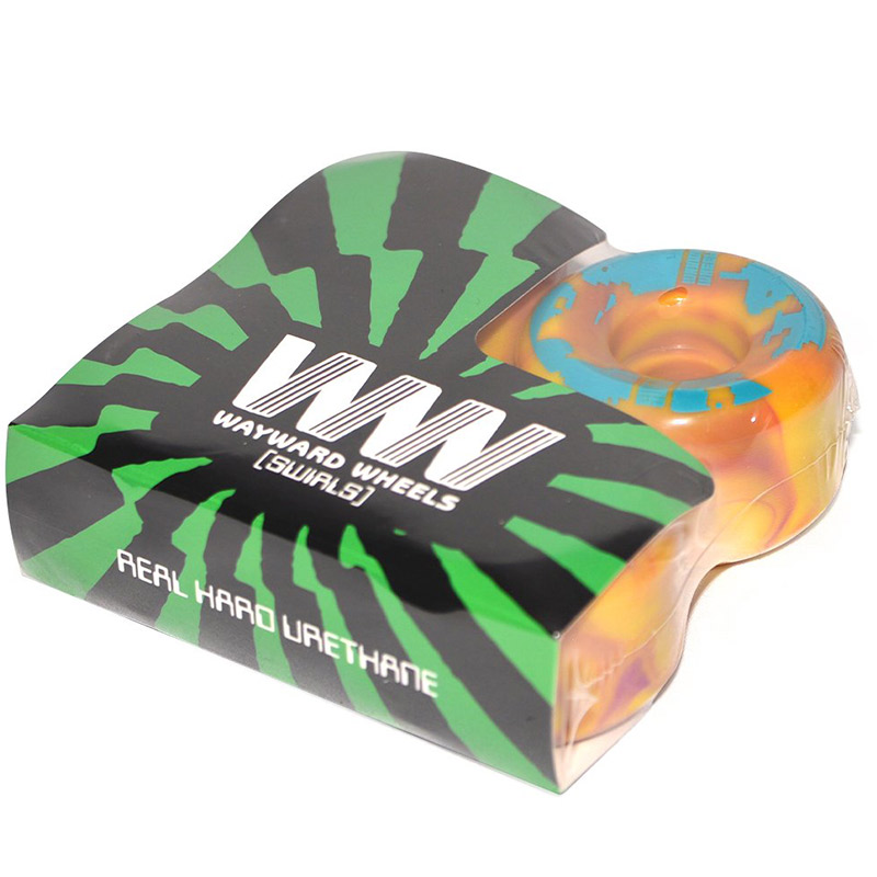 Wayward Swirl Formula Funnel Cut Purple/Yellow Wheels 83B 52mm