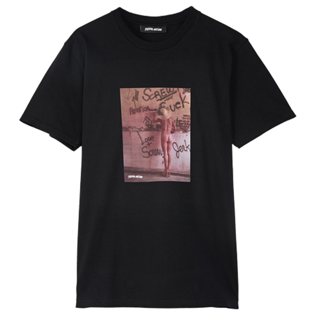 Fucking Awesome Love and Screw T-Shirt Black