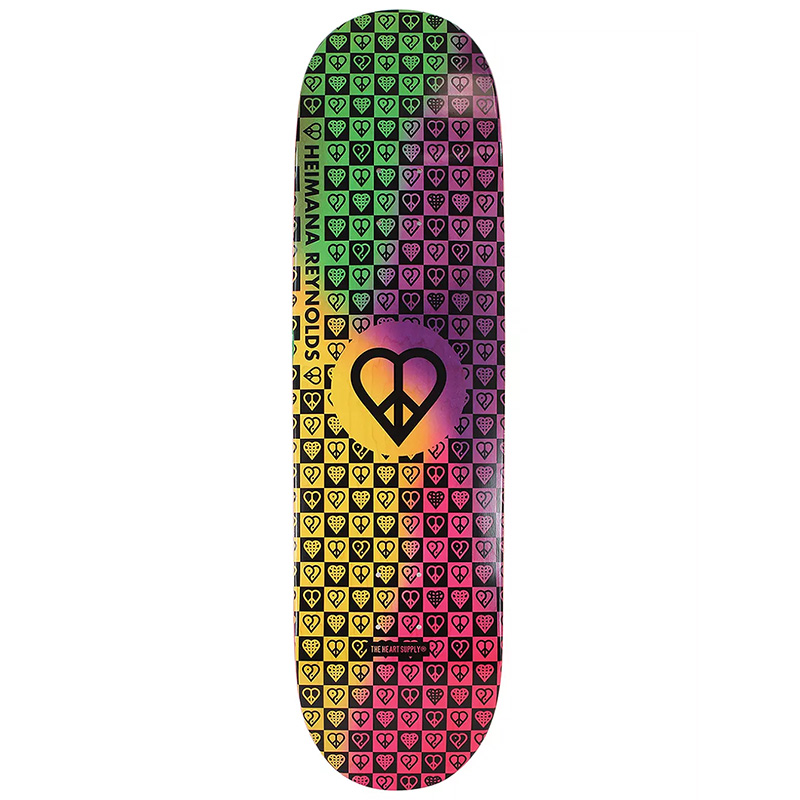 Heart Supply Heimana Reynolds Trinity Tie Dyed Dyed Veneer Impact Light Deck 8.5