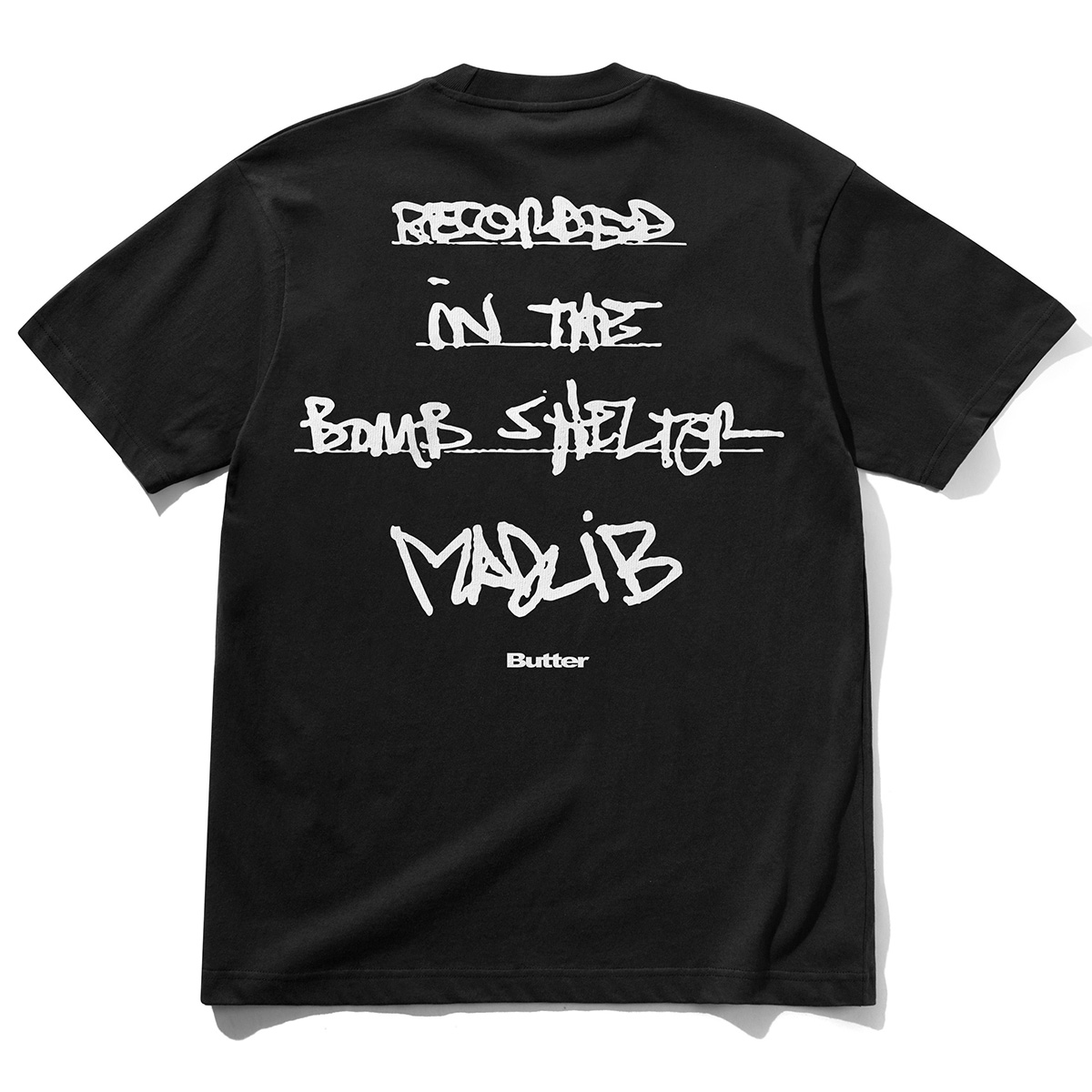 Butter Goods x Madlib Bomb Shelter T-shirt Black