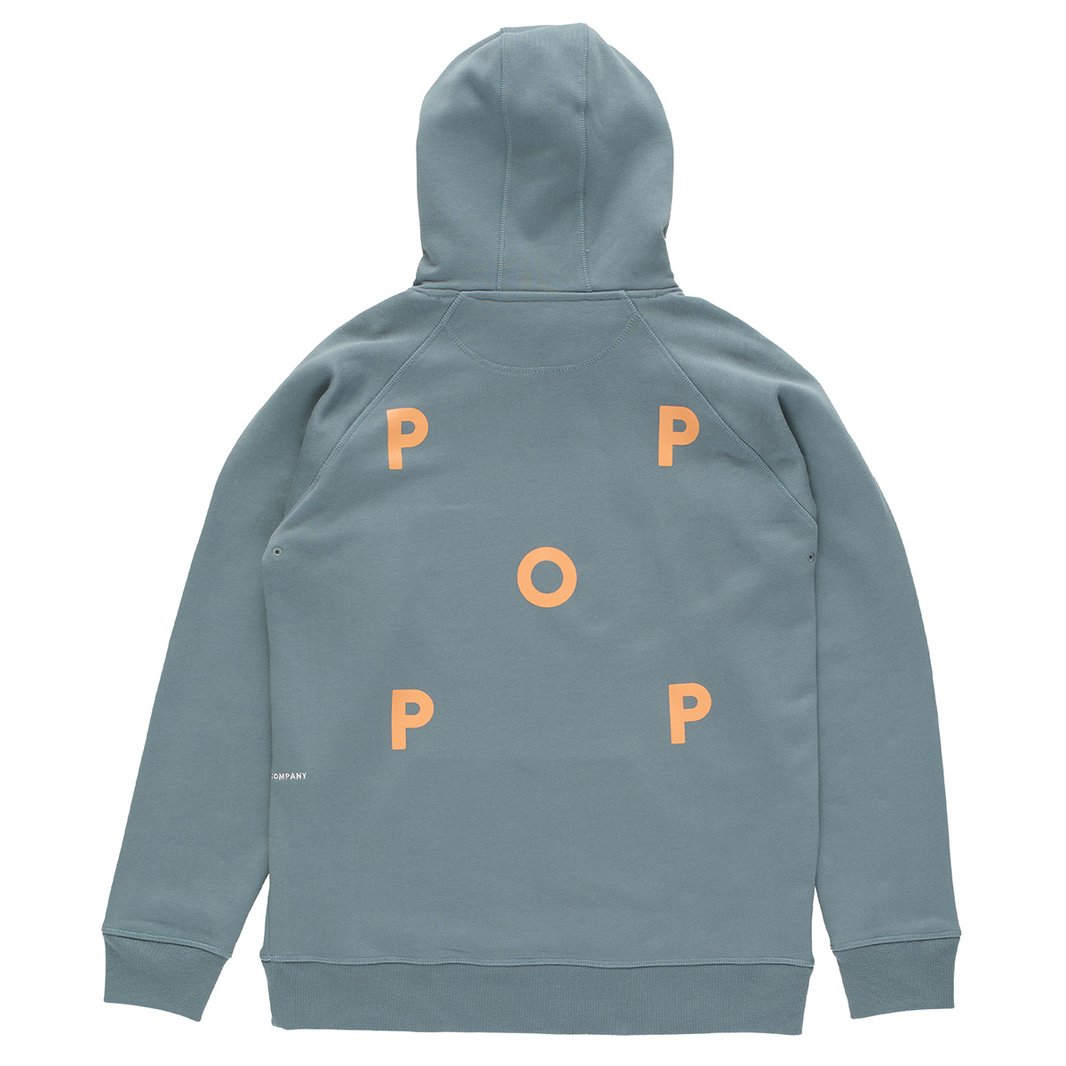 POP Logo Hooded Sweater Stormy Sea POP Logo Hooded Sweater Stormy Sea