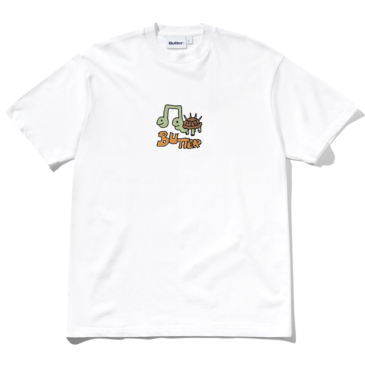 Butter Goods Turtle T-shirt White