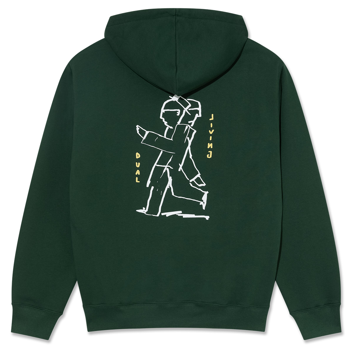 Polar Dual Living Dave Hoodie Dark Green Polar Dual Living Dave Hoodie Dark Green
