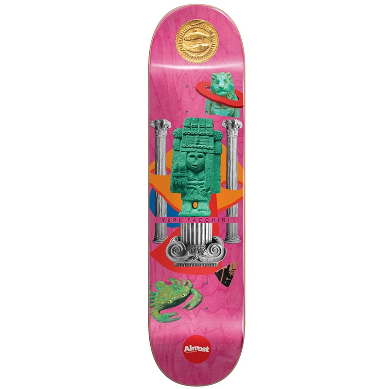 Almost Yuri Relics R7 Skateboard Deck 8.0 Almost Yuri Relics R7 Skateboard Deck 8.0