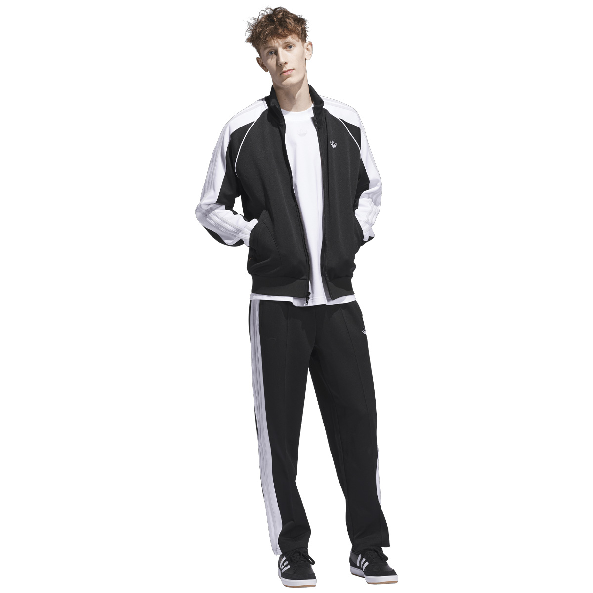 Adidas Tyshawn T Jacket Black/White/Dshgry