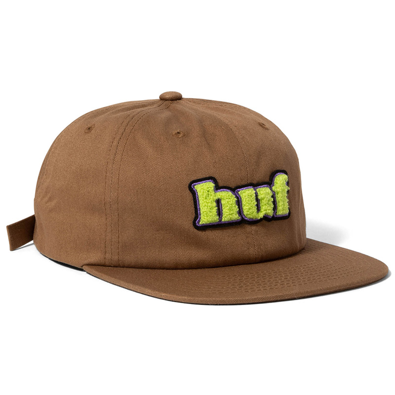 HUF Madison 6 Panel Hat Rubber HUF Madison 6 Panel Hat Rubber