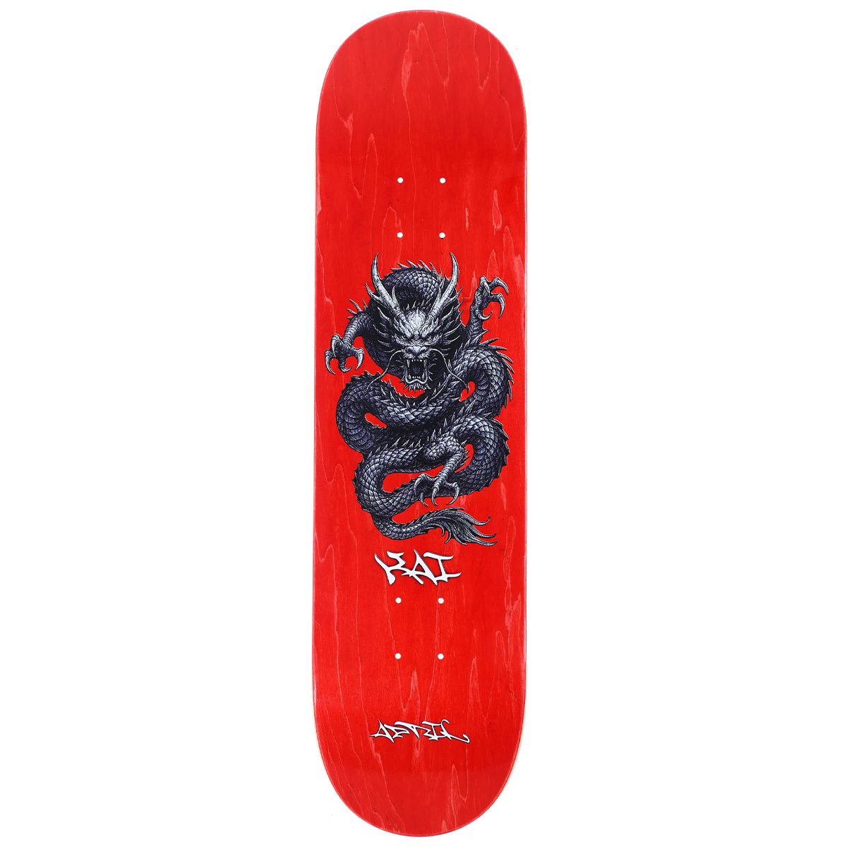 April Kai Kishi Fantasy Skateboard Deck Red 8.25