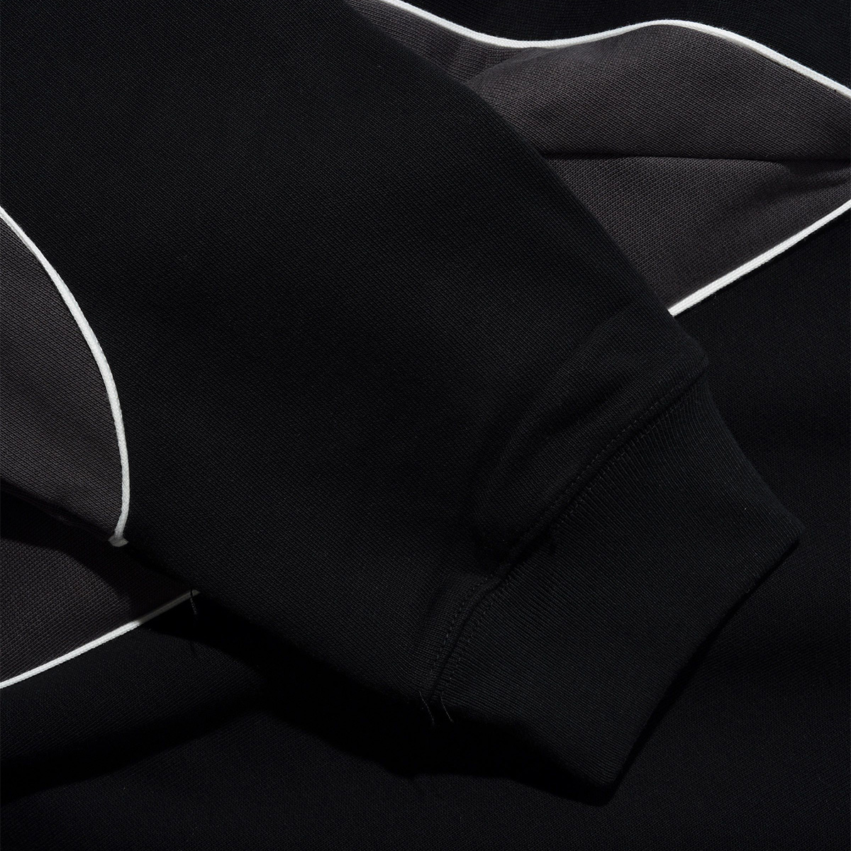 Butter Goods Tread Crewneck Sweater Black/Charcoal
