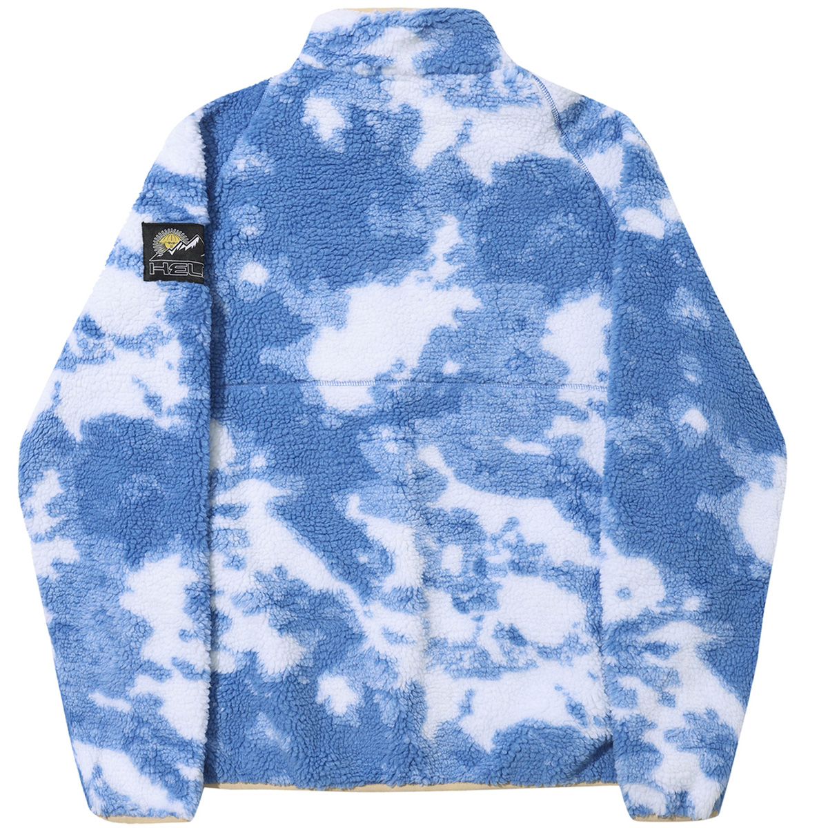 Helas Mundy Fleece Quarter Zip Jacket Blue Cloud