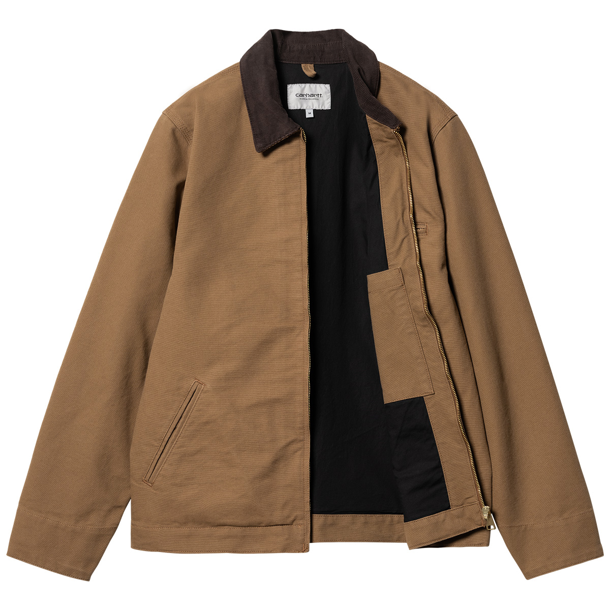 Carhartt WIP Detroit Jacket Hamilton Brown/Tobacco Rinsed Carhartt WIP Detroit Jacket Hamilton Brown/Tobacco Rinsed