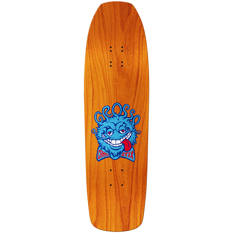 Anti Hero Grosso Grimple Stix Guest Board Skateboard Deck White 9.25