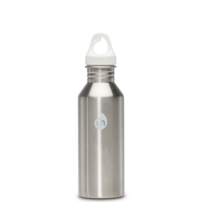 Mizu Waterbottle M5 Stainless White