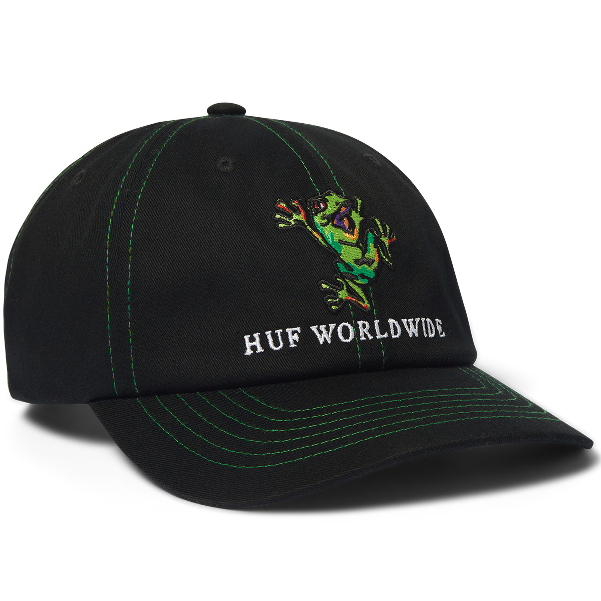 HUF Stuck On You 6 Panel CV Cap Black
