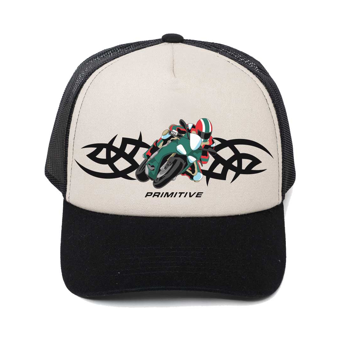 Primitive Moto Trucker Black Primitive Moto Trucker Black