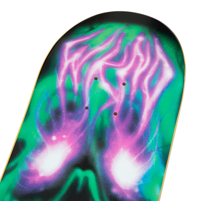 WKND Skull Team Skateboard Deck White 8.375