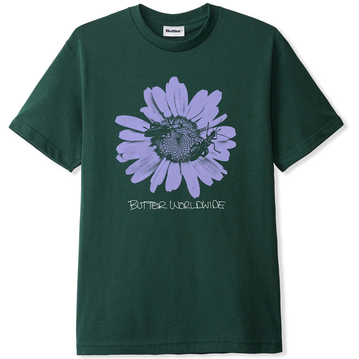 Butter Goods Sunflower T-Shirt Dark Forest Butter Goods Sunflower T-Shirt Dark Forest