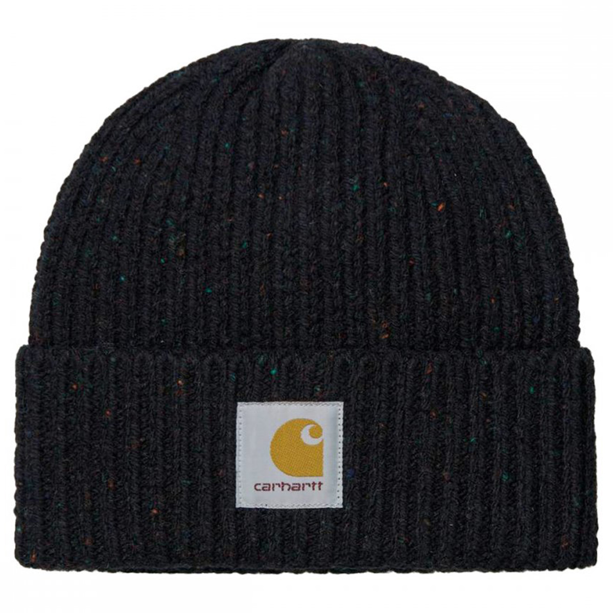 Carhartt WIP Anglistic Beanie Speckled Black Carhartt WIP Anglistic Beanie Speckled Black