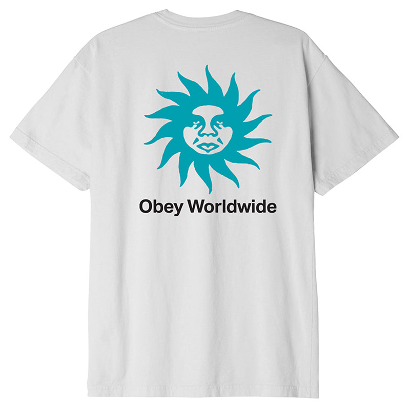 Obey Spiral T-Shirt White