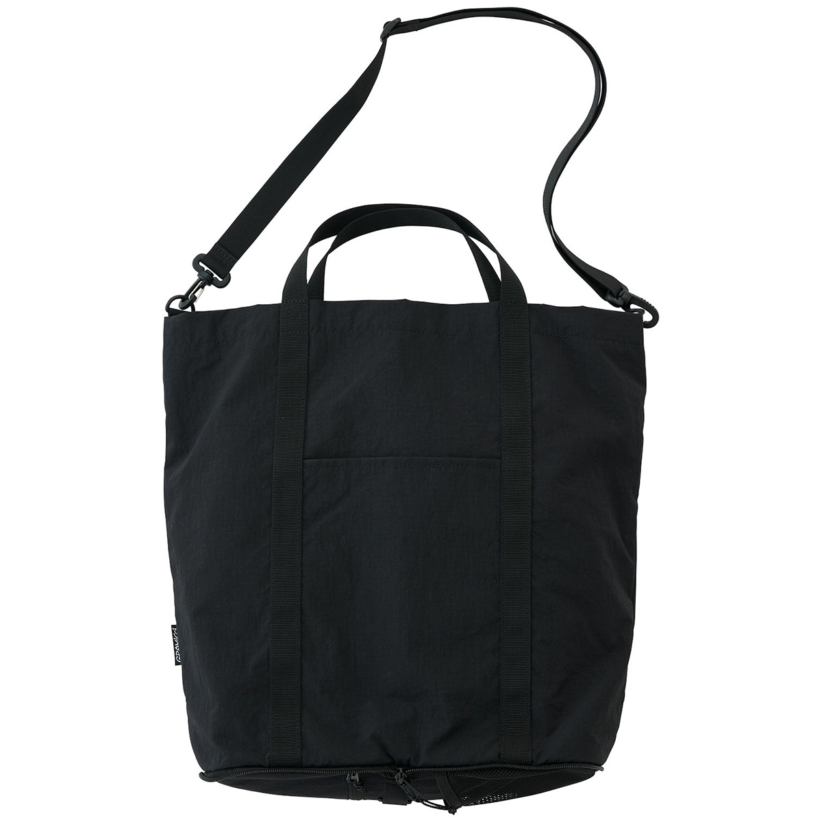 Gramicci Nylon Packable Tote Bag Black Gramicci Nylon Packable Tote Bag Black