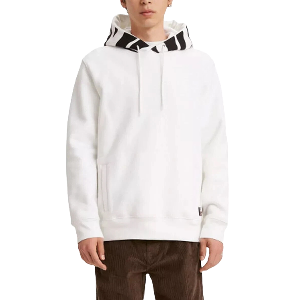 Levi's Skate Pullover Hooded Sweater Zebra