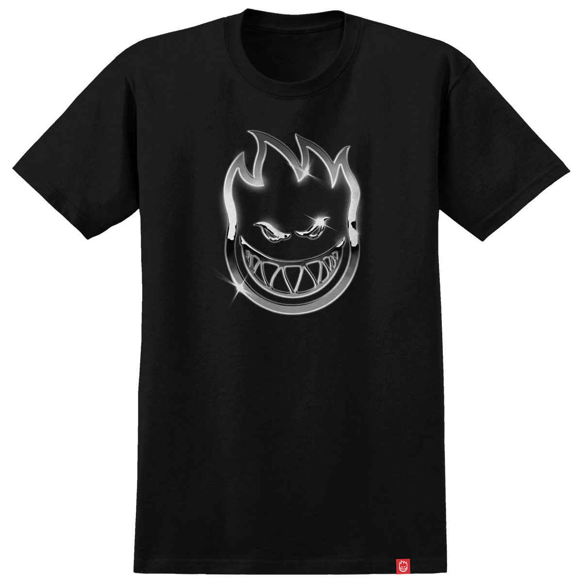 Spitfire T-Shirt Chrome Bighead Black Spitfire T-Shirt Chrome Bighead Black